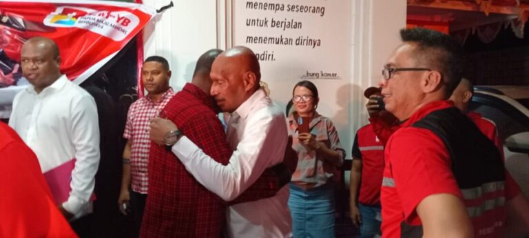 Pidato Kemenangan, Benhur Tomi Mano Sebut “Milik Rakyat Papua”
