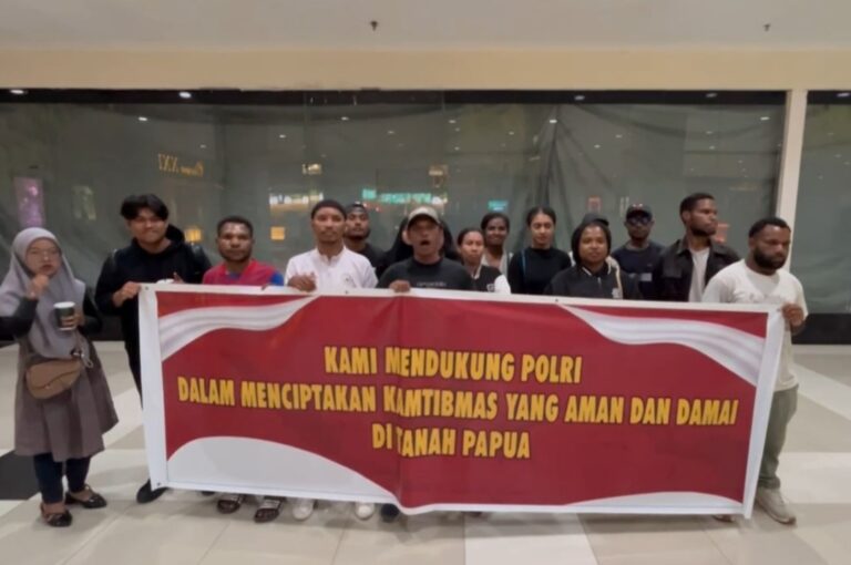 Pemuda Kota Jayapura Serukan Dukungan untuk PSU Pilkada Papua yang Aman dan Damai