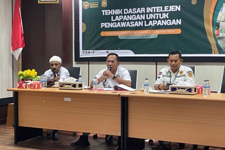 In-House Training BBKHIT Papua, AKP Sosra Antoni Bekali Peserta dengan Teknik Dasar Penyelidikan dan Observasi Lapangan