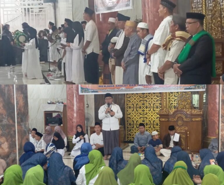 Warga Kampung Klofkamp Peringati Isra Mi’raj Nabi Muhammad SAW di Masjid Nurul Hidayah