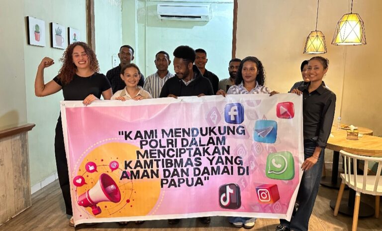 Influencer Papua: Dengan Semangat Kolaborasi Sitkamtibmas Dapat Diwujudkan